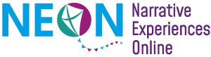 NEON logo: Narrative Experiences ONline